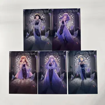뱅드림 Roselia 특제 카드 엽서 전 5종 17th