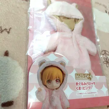 넨도로이드 도루 기구미 파자마 곰 (핑크)