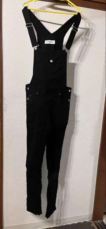 루드 갤러리 블랙 데님 오버롤