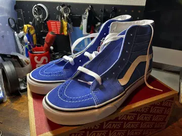 Vans SK8-HI 블루 새상품 27cm