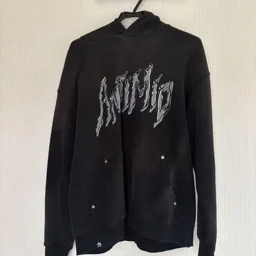 ANTIMID 블랙 후드티 S 사이즈