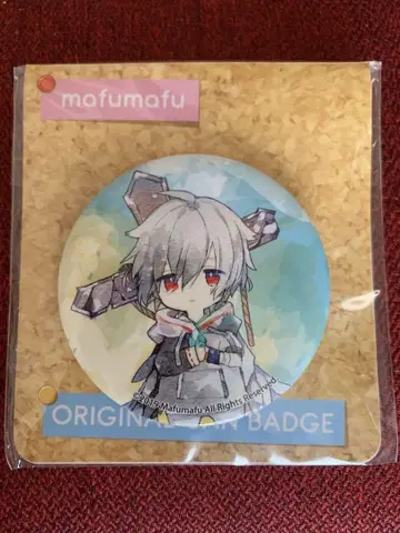 mafumafu 오리지널 배지 파랑