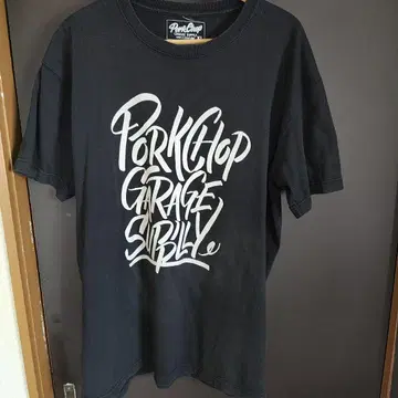 Pork Chop Garage Supply XL 티셔츠 블랙