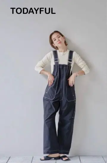 새상품 TODAYFUL Frontzip Cotton 살로펫 36