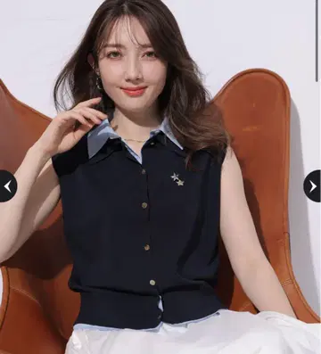 새상품급 아푸와이저 리셰 셔츠 레이어드 풀오버 Arpege story