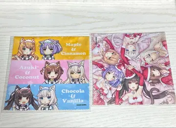 FANZA 온라인 복권 고양이 파라 안경닦이 세트