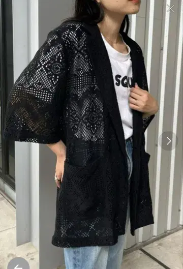 차오패닉 티피 레이스업 자켓