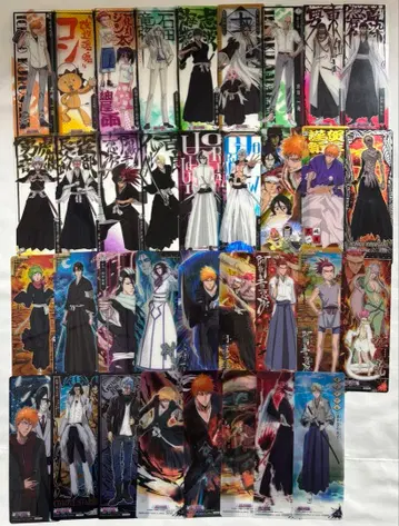 BLEACH 블리치 클리어 책갈피 묶음 판매