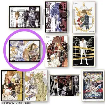 DEATHNOTE 전 미니 색지 컬렉션 야가미 라이토 미카사 L