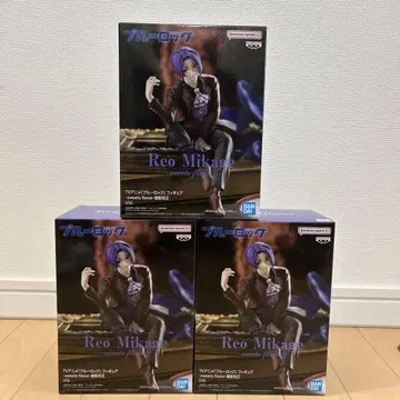 블루 록 Reo Mikage 피규어 3개 세트 블루 록 레오