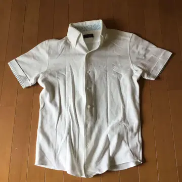 Men's Bigi 반팔 셔츠 화이트