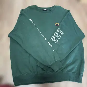 XLARGE 다크 그린 트레이닝복