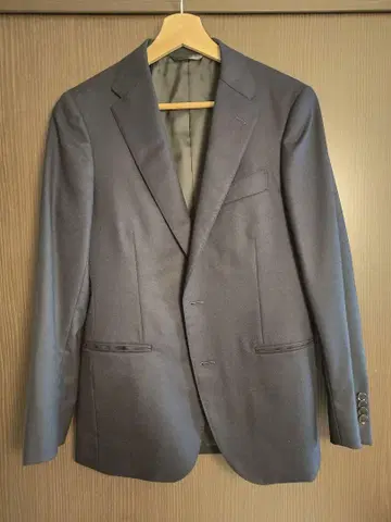 다크 블루 테일러드 자켓 CANONICO
