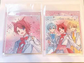 스토푸리 9주년 굿즈 리이누군 + 신호등 세트 색지 각 1장