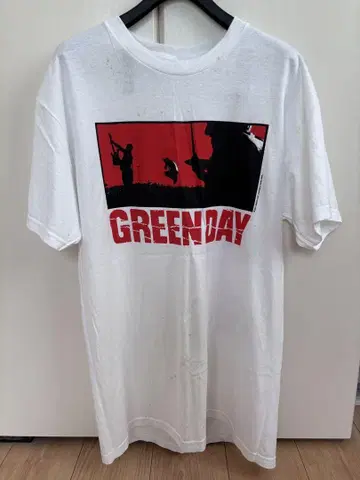 Green Day Warning Tour 2001 그린 데이 티셔츠