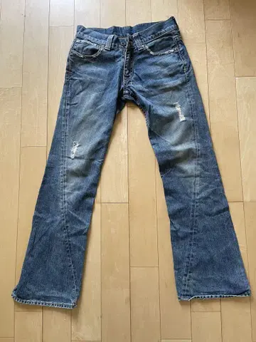오닐 부츠 컷 데님