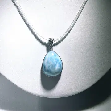 라리마 펜던트 수정 거울 컷 목걸이 NO25-1787