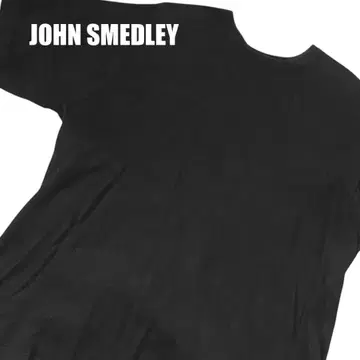 JOHN SMEDLEY 존스메들리 반팔 니트 블랙 L