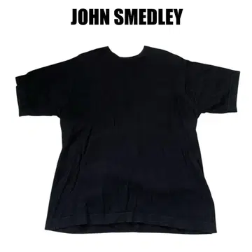 JOHN SMEDLEY 존스메들리 반팔 니트 블랙 L