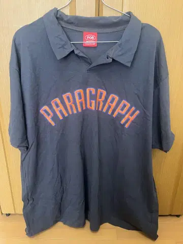 Paragraph 그레이 피케 셔츠