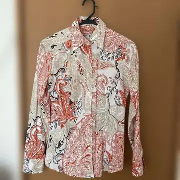 ETRO 페이즐리 무늬 긴팔 셔츠