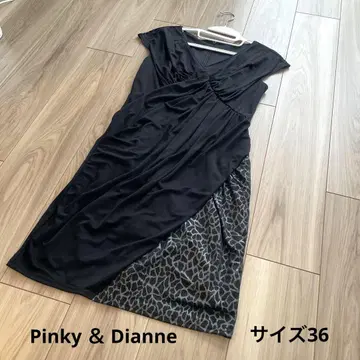 Pinky & Dianne 슬리브리스 원피스 블랙 사이즈 36