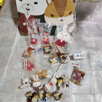 종이 토끼 로페 피규어 세트