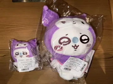 치이카와 산리오 모몽가 쿠로미 봉제 인형 마스코트 키링 2개