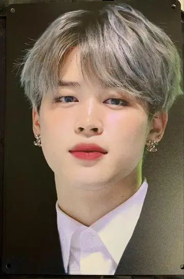 지민 JIMIN BTS 메탈 포스터 미사용품