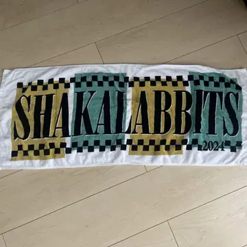 SHAKALABBITS 라이브 투어 한정판 2024 타월