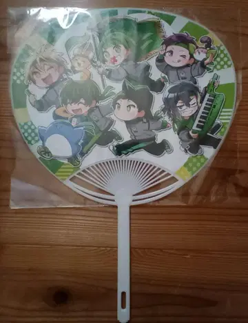 타카다무라 대운동회 그린 나나이로 클로버 부채 나나쿠로