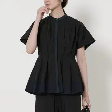 새상품 UNITED ARROWS 자수 돌먼 슬리브 블라우스