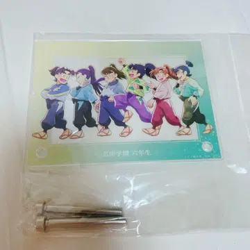 닌자 타마 란타로 모두 함께 걷는 단 A6 아크릴 스탠드 패널 (6학년)