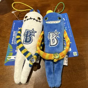 B 로고 베이 스타즈 모케케 봉제 인형 2개 세트