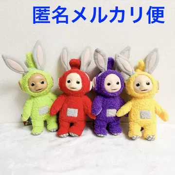 텔레토비즈 토끼 귀 봉제 인형 4종 세트