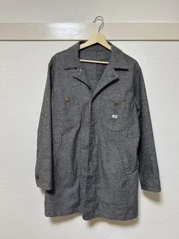 Lee 헤링본 커버올 그레이
