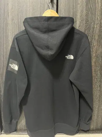 노스페이스 블랙 후드티 XL