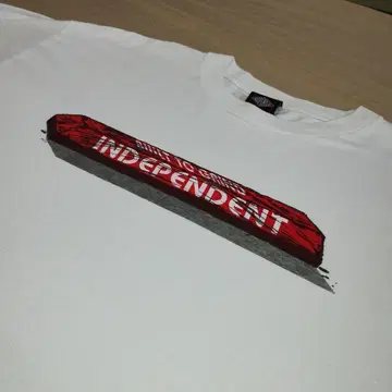 INDEPENDENT 인디펜던트 프린트 티셔츠 L