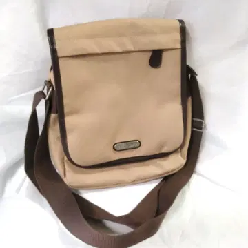 IKETEI 캔버스 숄더백 베이지 ENRICOCOVERI