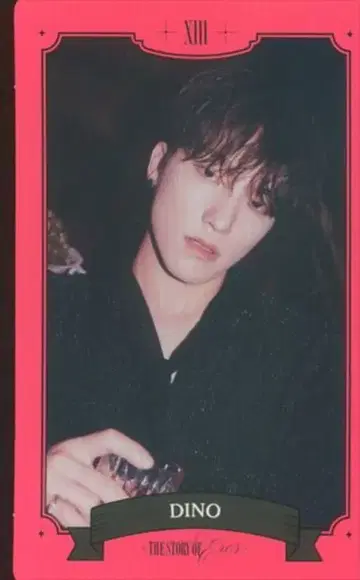 SEVENTEEN THE STORY OF Eros DINO 포춘 카드