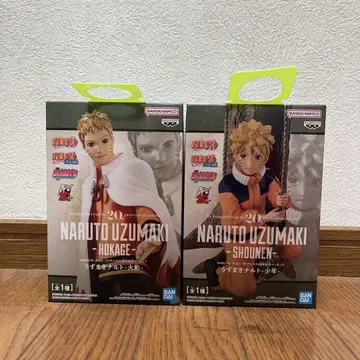NARUTO 피규어 2종 20주년 기념 피규어