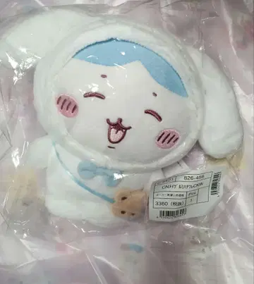 당일 발송 치이카와 산리오 콜라보 시나몬 하치와레 봉제 인형