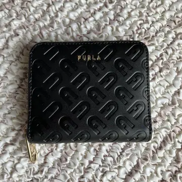 FURLA 블랙 접이식 지갑