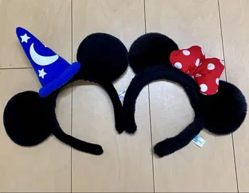 디즈니 미키 미니 판타지아 노멀 머리띠 세트