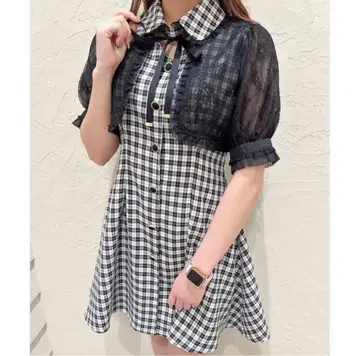 ROJITA 레이스 볼레로 레이어드 스타일 원피스