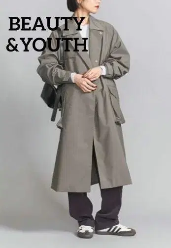 BEAUTY&YOUTH UNITED ARROWS 타프타 트렌치코트 S