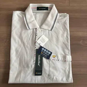 골든 베어 반팔 신사 피케 셔츠