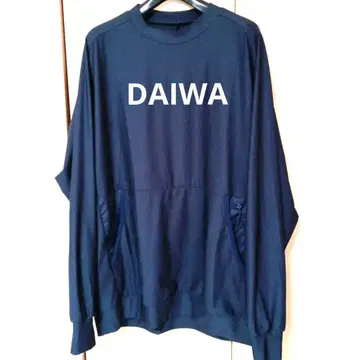 다이와 DAIWA LIFESTYLE 롱 티셔츠 스트레치 네이비 L