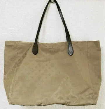 russet 러셋 토트백 숄더백 브라운 계열 나일론 x 가죽