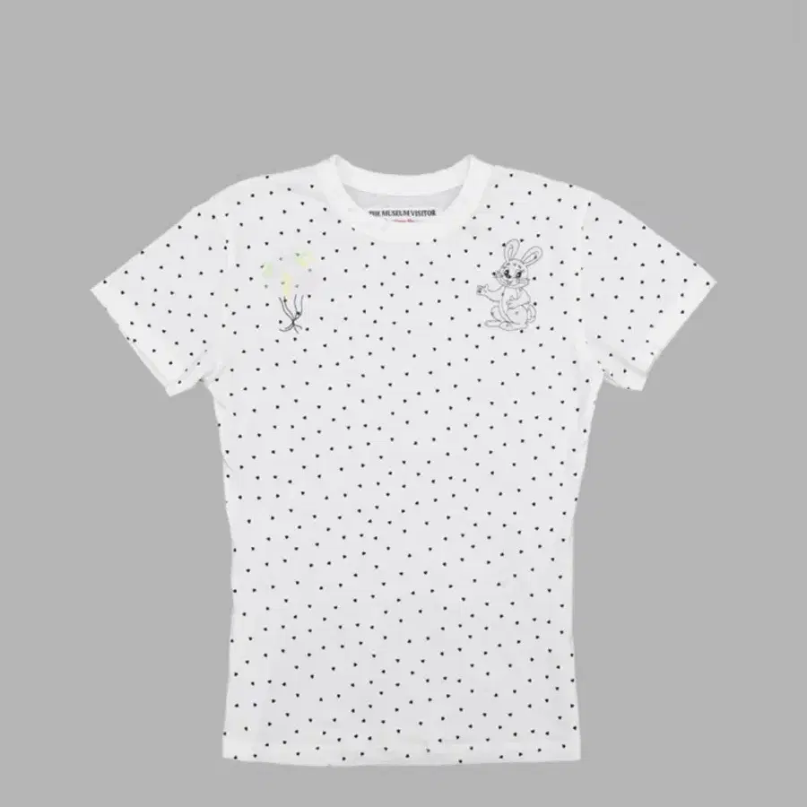 THE MUSEUM VISITOR☆RABBIT PRINTED T-SHIRTS THE MUSEUM VISITOR | 더뮤지엄비지터 The Museum Visitor